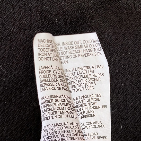 THYME MATERNITY S Black Zip Up Track Jacket - Picture 7 of 12